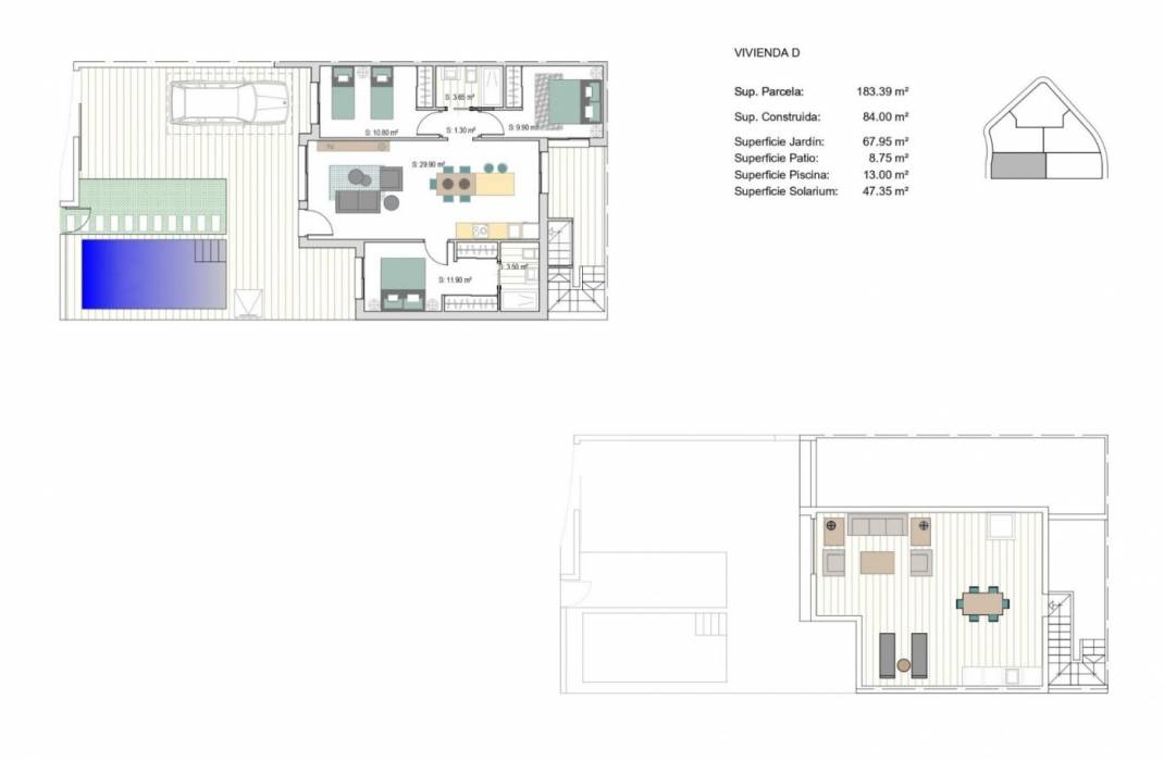 Nueva construcción  - Terraced house - San Javier - Roda Golf