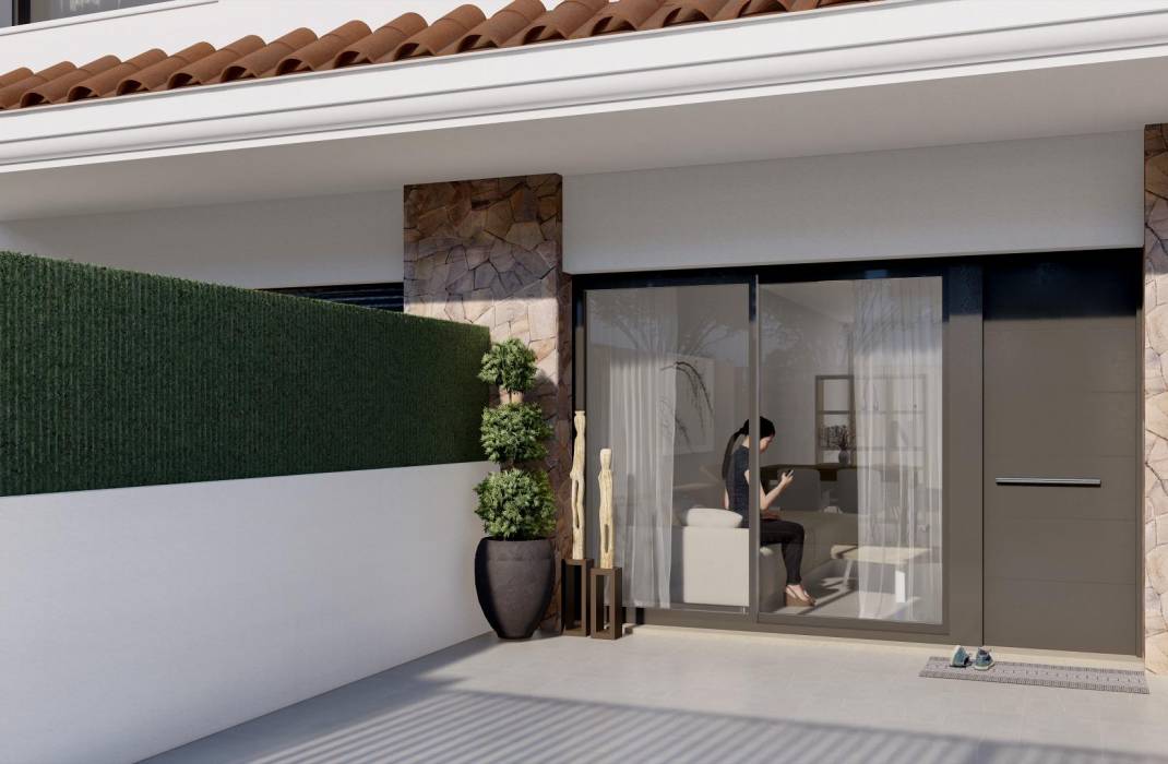 New Build - Terraced house - San Pedro del Pinatar - Pueblo