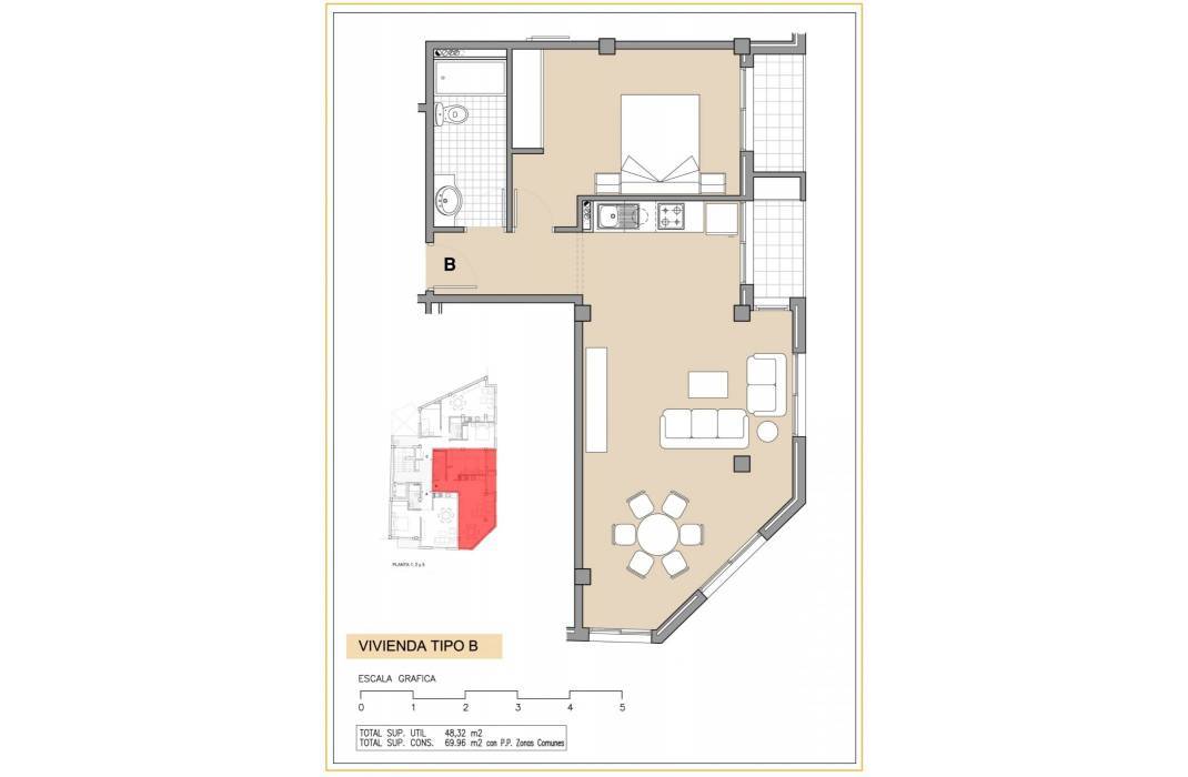 Nouvelle construction - Appartement - Los Montesinos - Centro