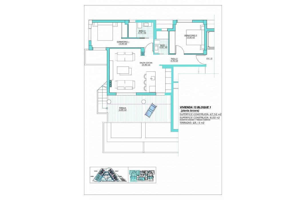 Nouvelle construction - Attique - Los Alcazares - Santa Rosala