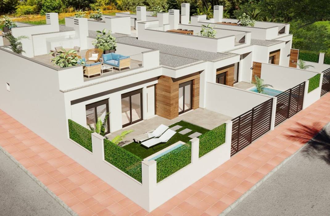 Nouvelle construction - Terraced house - Murcia - Los Dolores