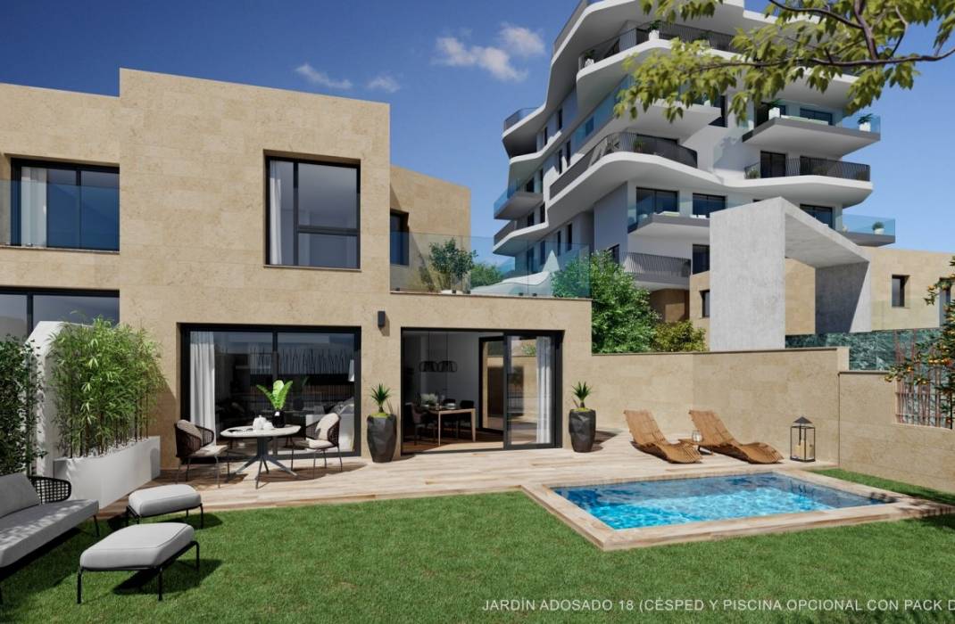 Nouvelle construction - Terraced house - Villajoyosa - 2a linea