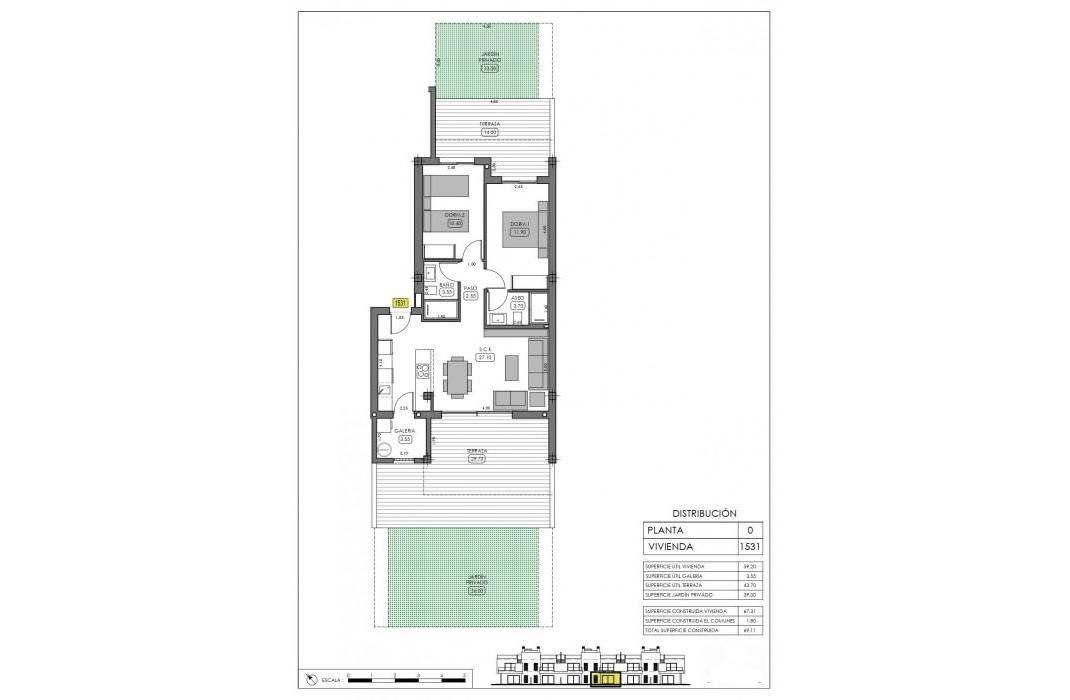 Nueva construccin  - Bungalow - Algorfa - La finca golf