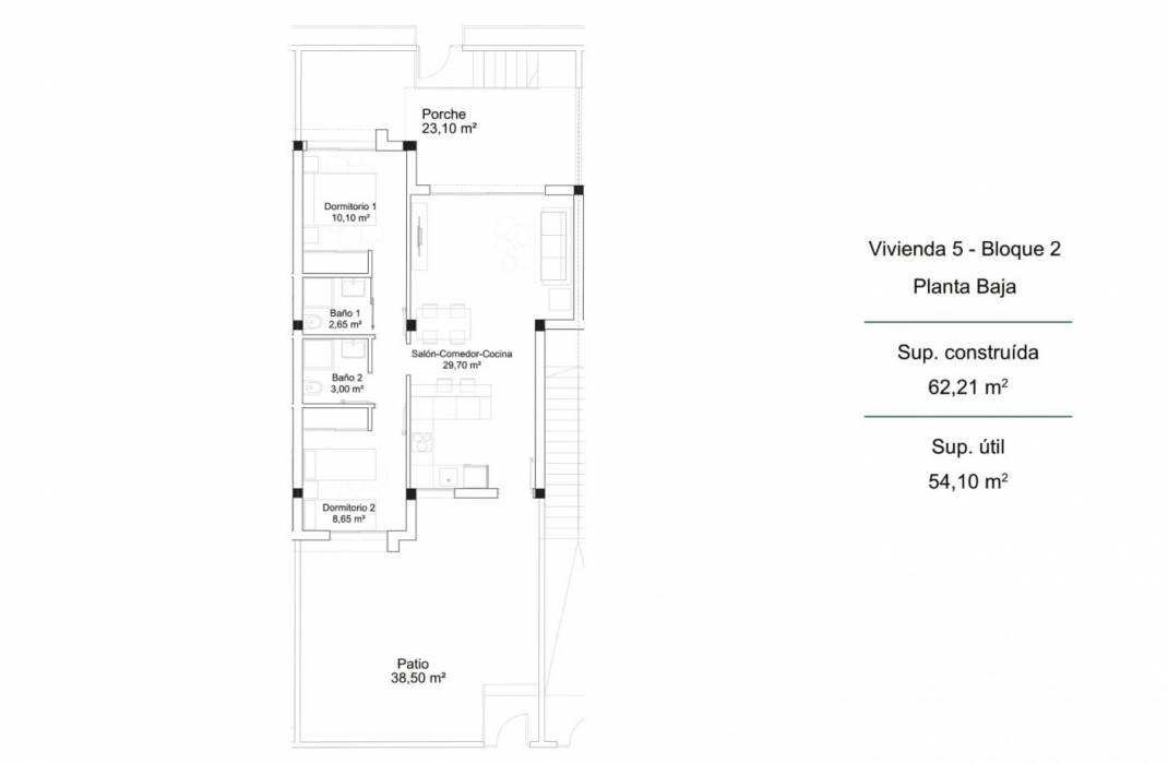 Nueva construccin  - Bungalow - Orihuela Costa - PAU 26