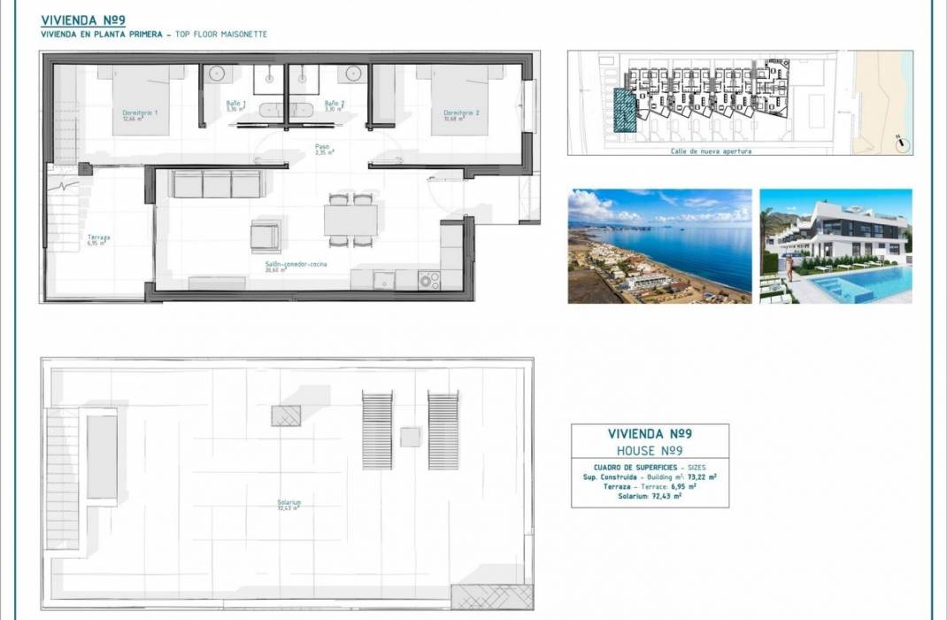 Nueva construccin  - Bungalow - San Juan de los Terreros - Pozo del esparto