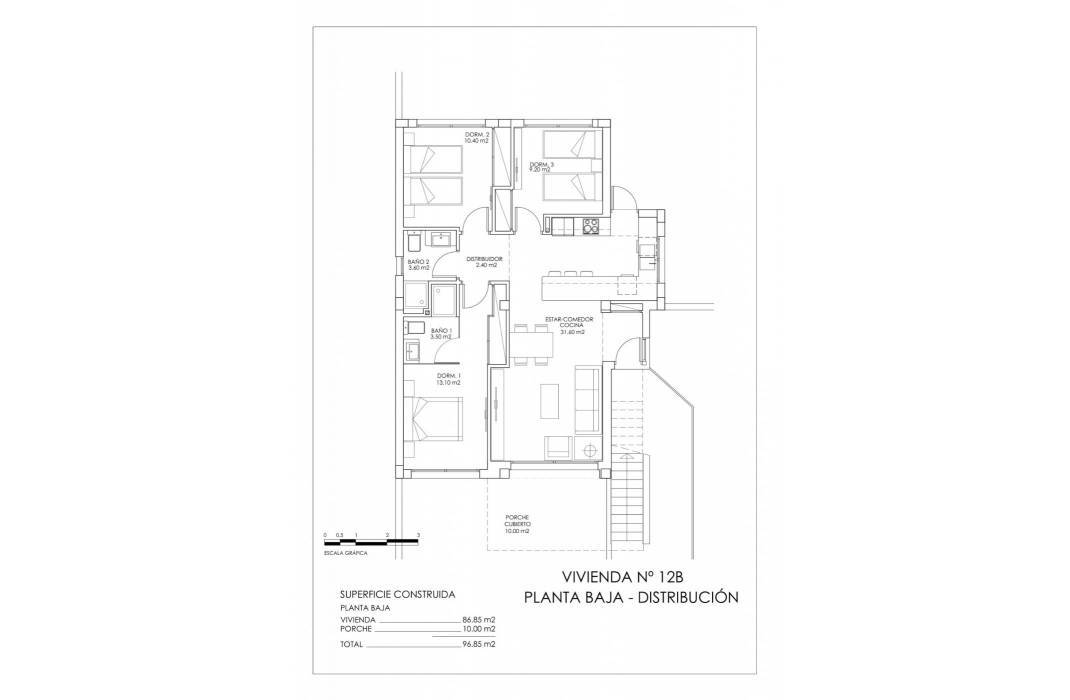 Nueva construccin  - Bungalow - San Miguel de Salinas - Urbanizaciones