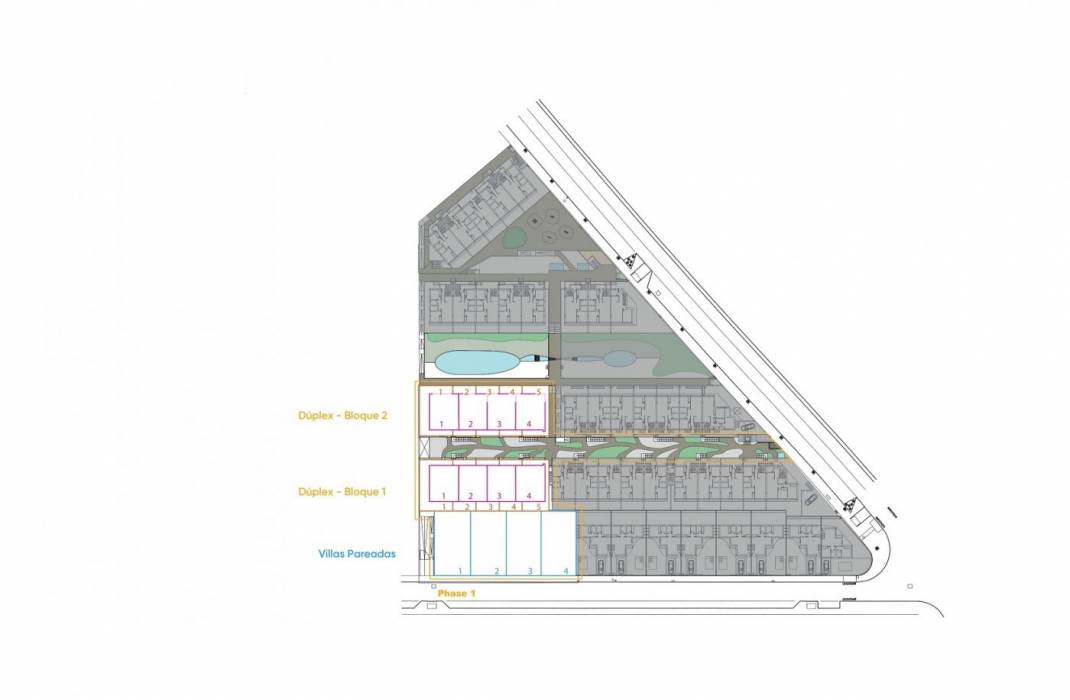 Nueva construccin  - Bungalow - Torrevieja - Lago jardin