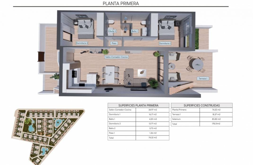 Nueva construccin  - Bungalow - Torrevieja - Los balcones