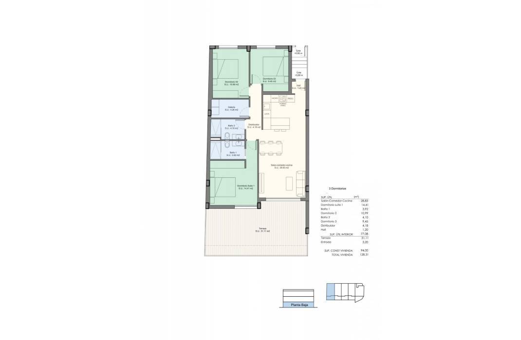 Nueva construccin  - Ground Floor - Benijfar - Pueblo