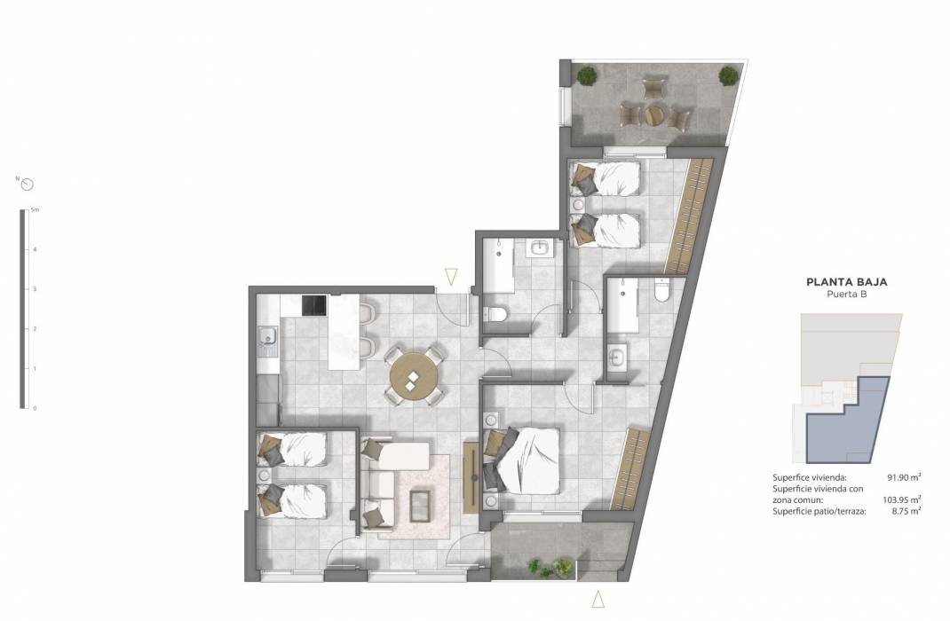 Nueva construccin  - Ground Floor - Guardamar del Segura - Pueblo