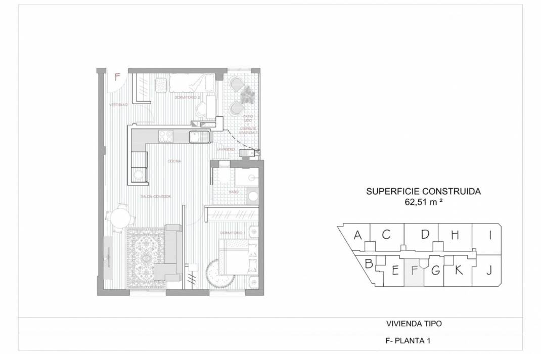 Nueva construccin  - Piso - Alcantarilla