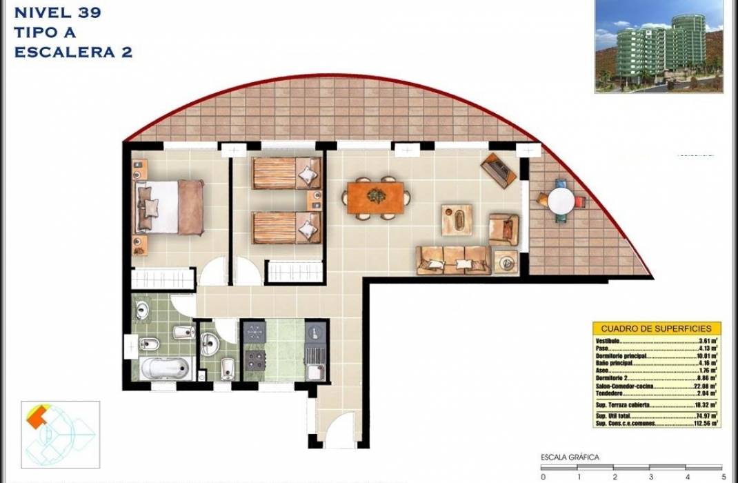 Nueva construccin  - Piso - Finestrat - CALA FINESTRAT