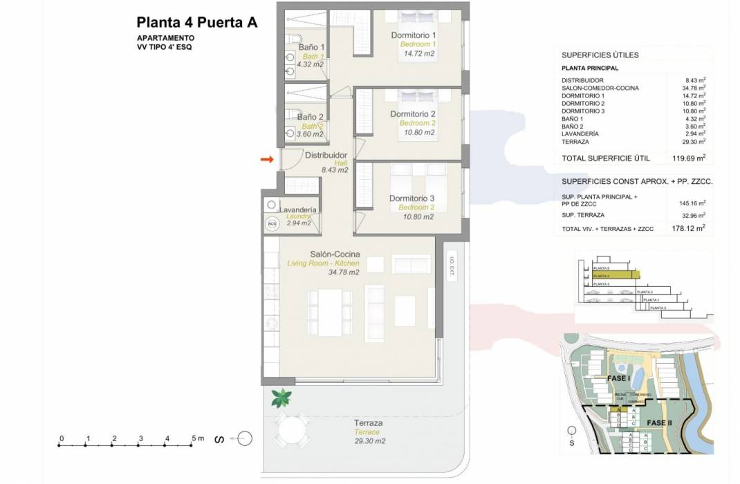 Nueva construccin  - Piso - Finestrat - Camporrosso village