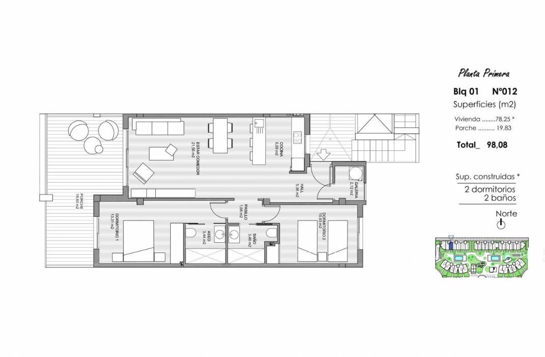 Nueva construccin  - Piso - Guardamar del Segura - El Raso