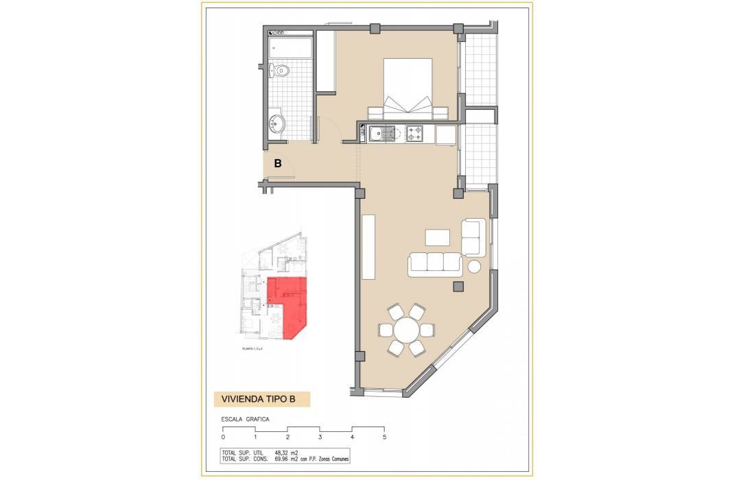 Nueva construccin  - Piso - Los Montesinos - Centro