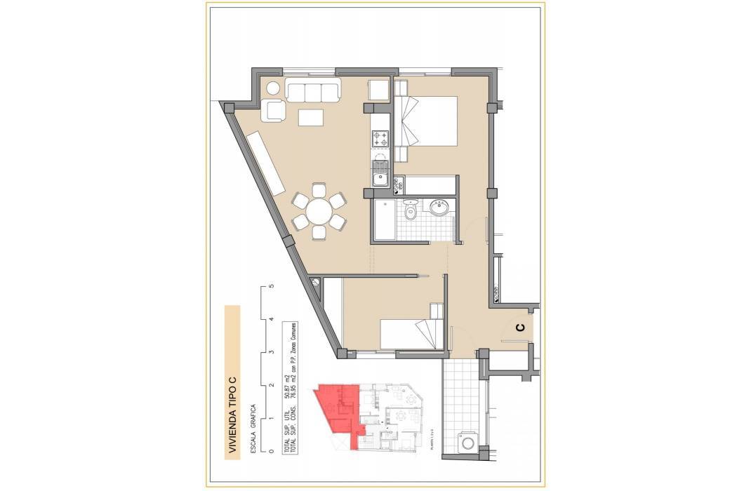 Nueva construccin  - Piso - Los Montesinos - Centro