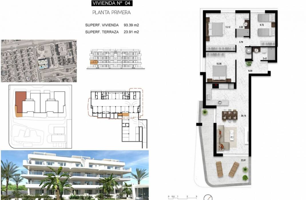 Nueva construccin  - Piso - Orihuela Costa - Lomas de Cabo Roig