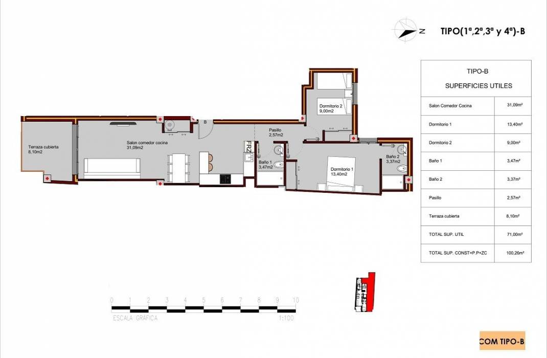 Nueva construccin  - Piso - Torrevieja - Playa del Cura