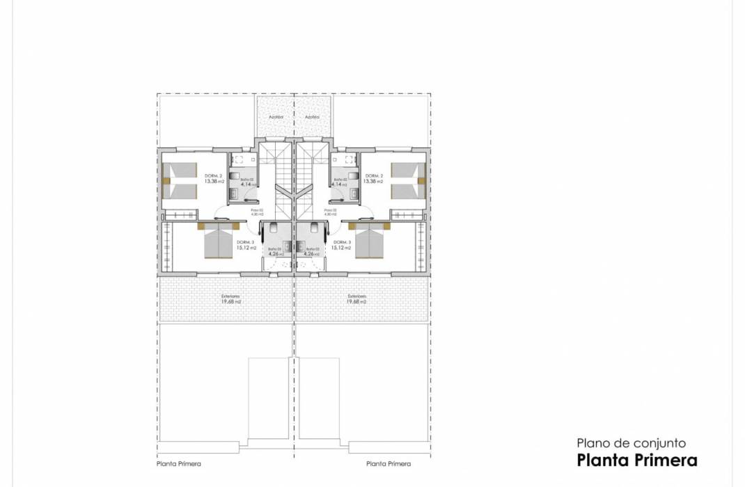 Nueva construccin  - Semi - Pilar de la Horadada - La Torre de la Horadada