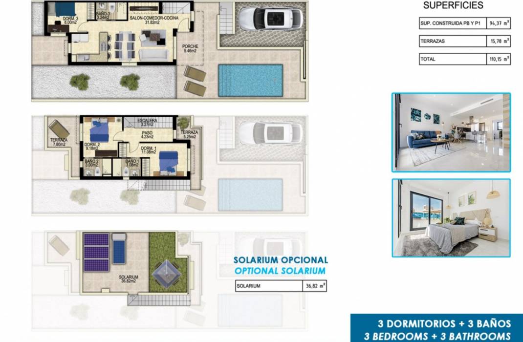 Nueva construccin  - Semi - Polop - Alberca