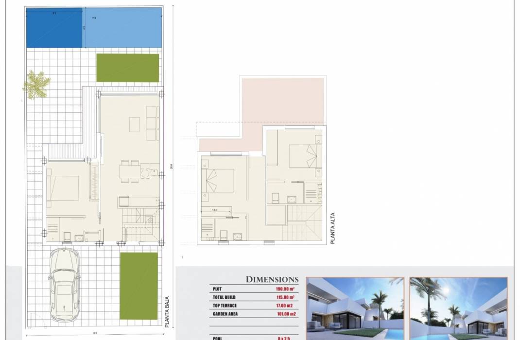 Nueva construccin  - Semi - San Javier - Santiago de la Ribera