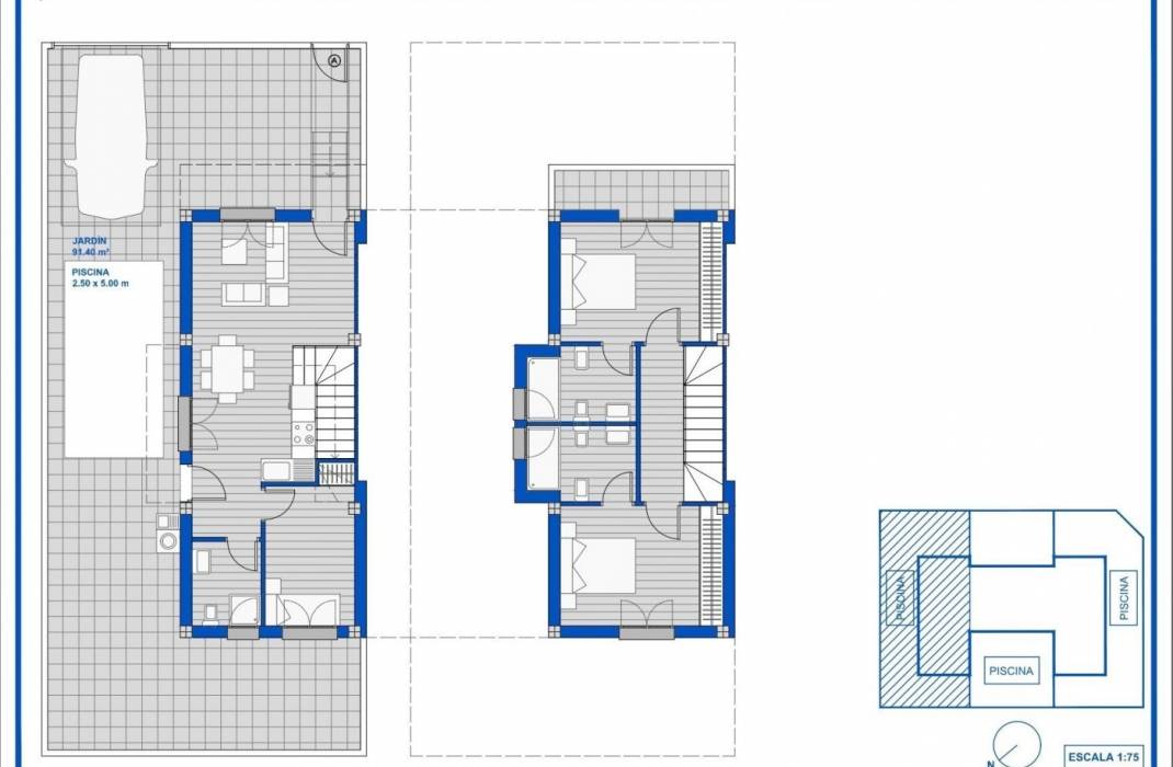 Nueva construccin  - Semi - San Javier - Santiago de la Ribera