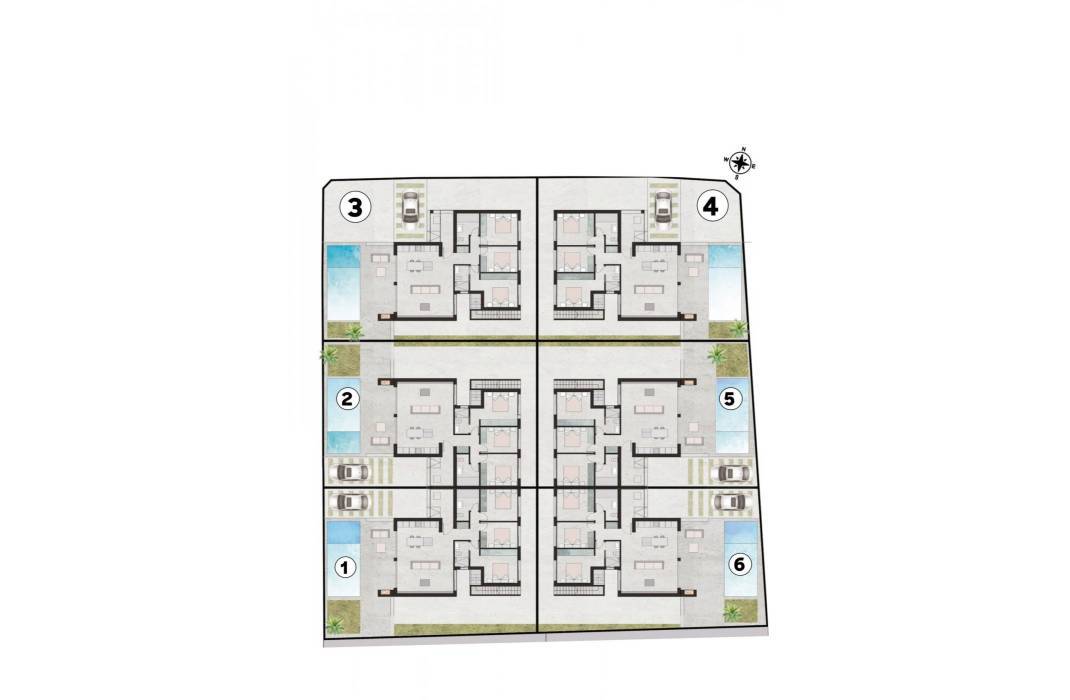 Nueva construccin  - Semi - San Pedro del Pinatar - Los antolinos