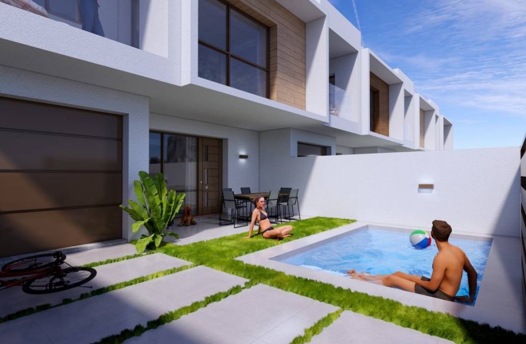 Nueva construccin  - Terraced house - Los Alcazares - Playa la Concha