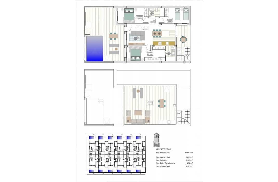 Nueva construccin  - Terraced house - Murcia - Los Dolores