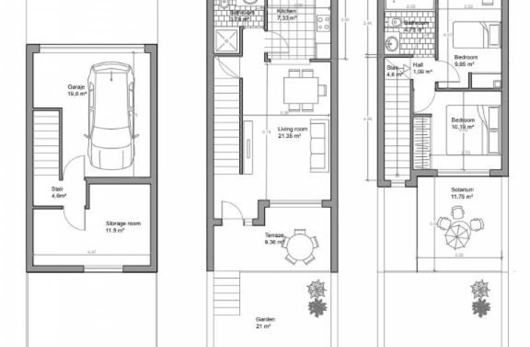 Nueva construccin  - Terraced house - Mutxamel - Valle del sol