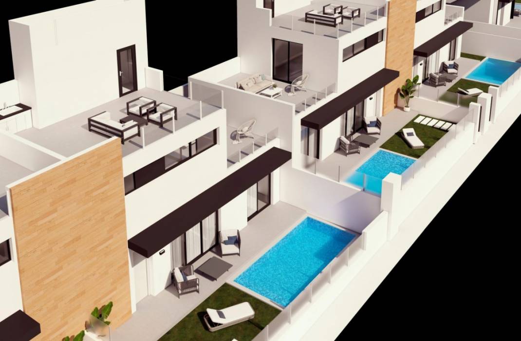 Nueva construccin  - Terraced house - Orihuela Costa - Las Filipinas