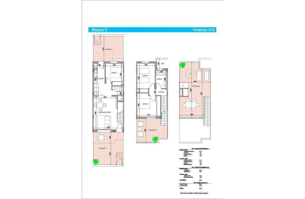 Nueva construccin  - Terraced house - Pilar de la Horadada - La Torre de la Horadada