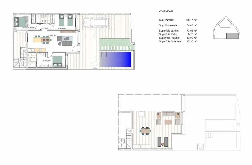 Nueva construccin  - Terraced house - San Javier - Roda Golf