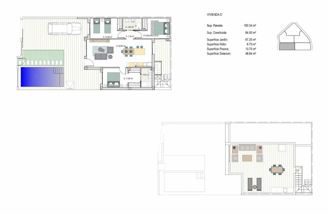 Nueva construccin  - Terraced house - San Javier - Roda Golf