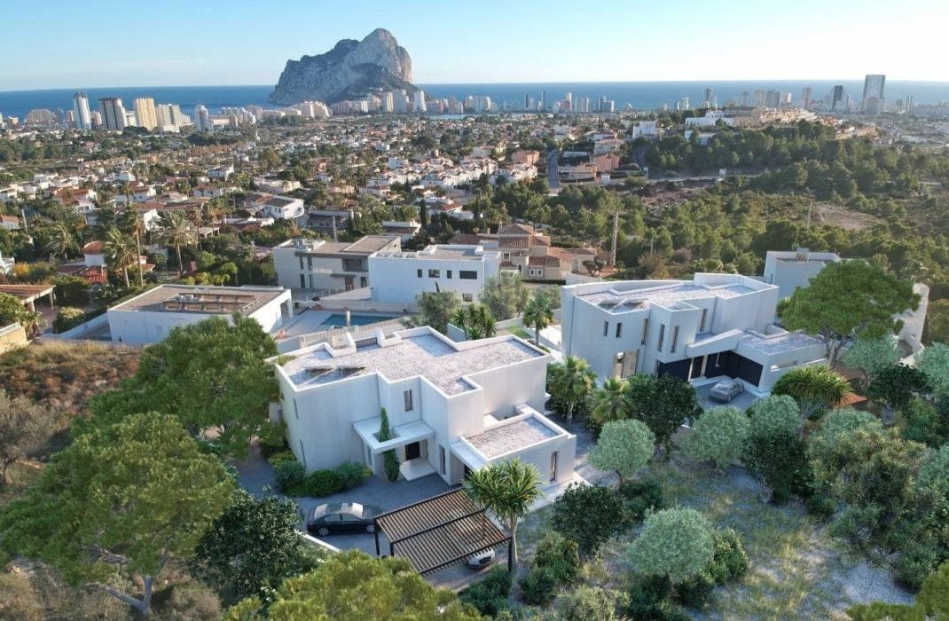 Nueva construccin  - Villa - Calpe - Cometa