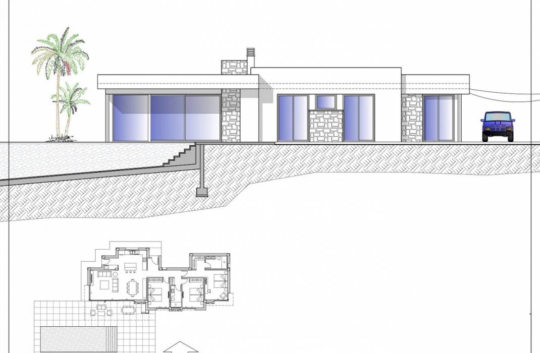 Nueva construccin  - Villa - Calpe - Pla roig