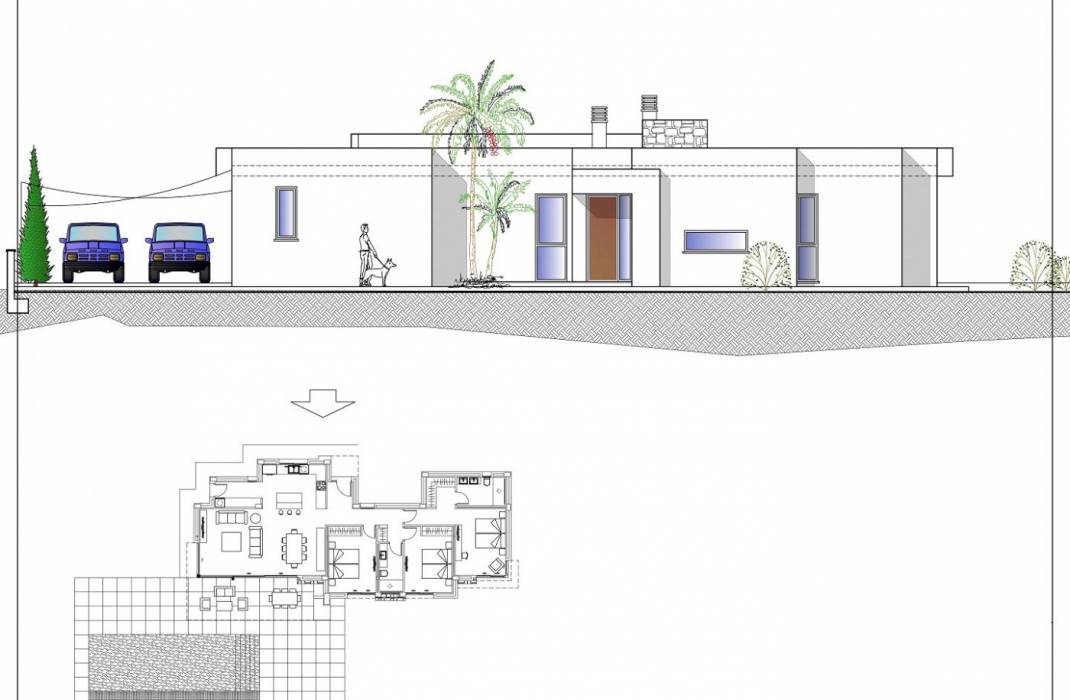 Nueva construccin  - Villa - Calpe - Pla roig