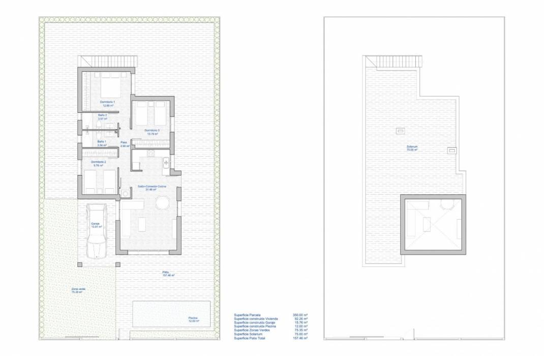 Nueva construccin  - Villa - Los Alcazares - Serena Golf