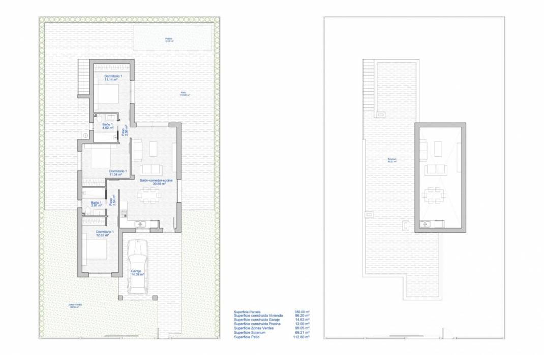 Nueva construccin  - Villa - Los Alcazares - Serena Golf