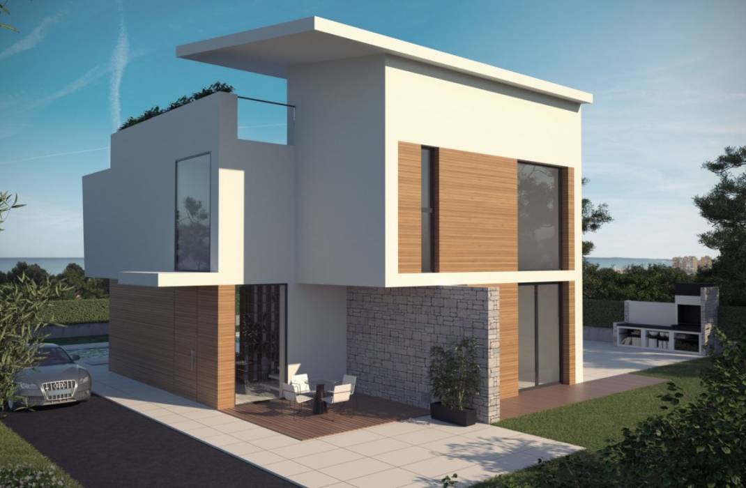 Nueva construccin  - Villa - Orihuela Costa - Campoamor