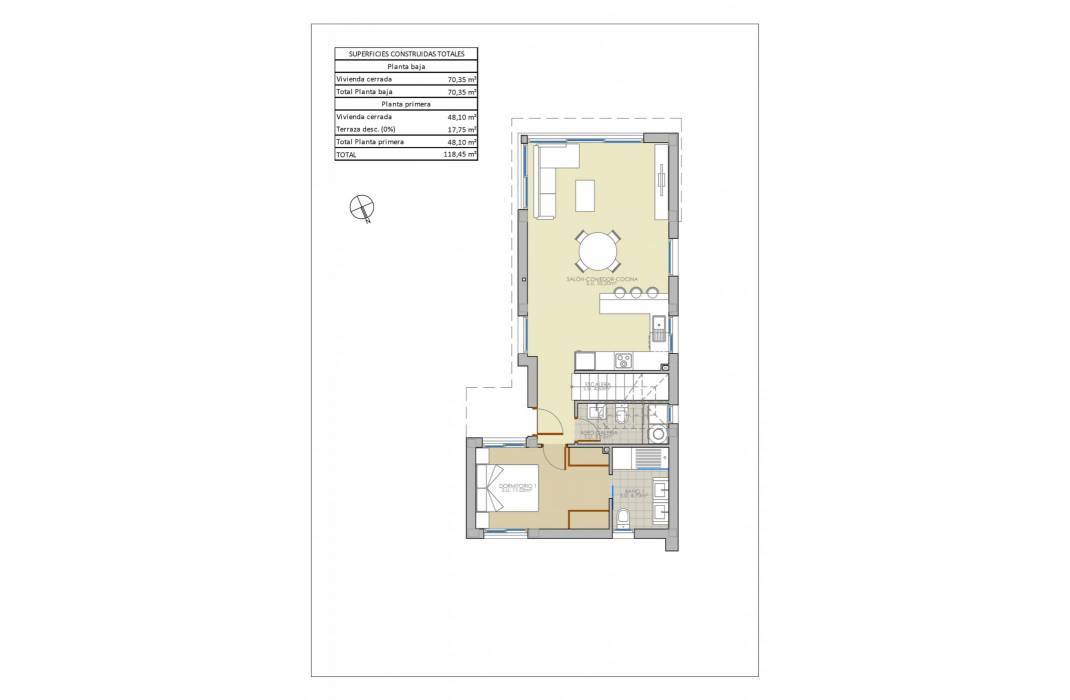 Nueva construccin  - Villa - Pilar de la Horadada - Lo Romero Golf