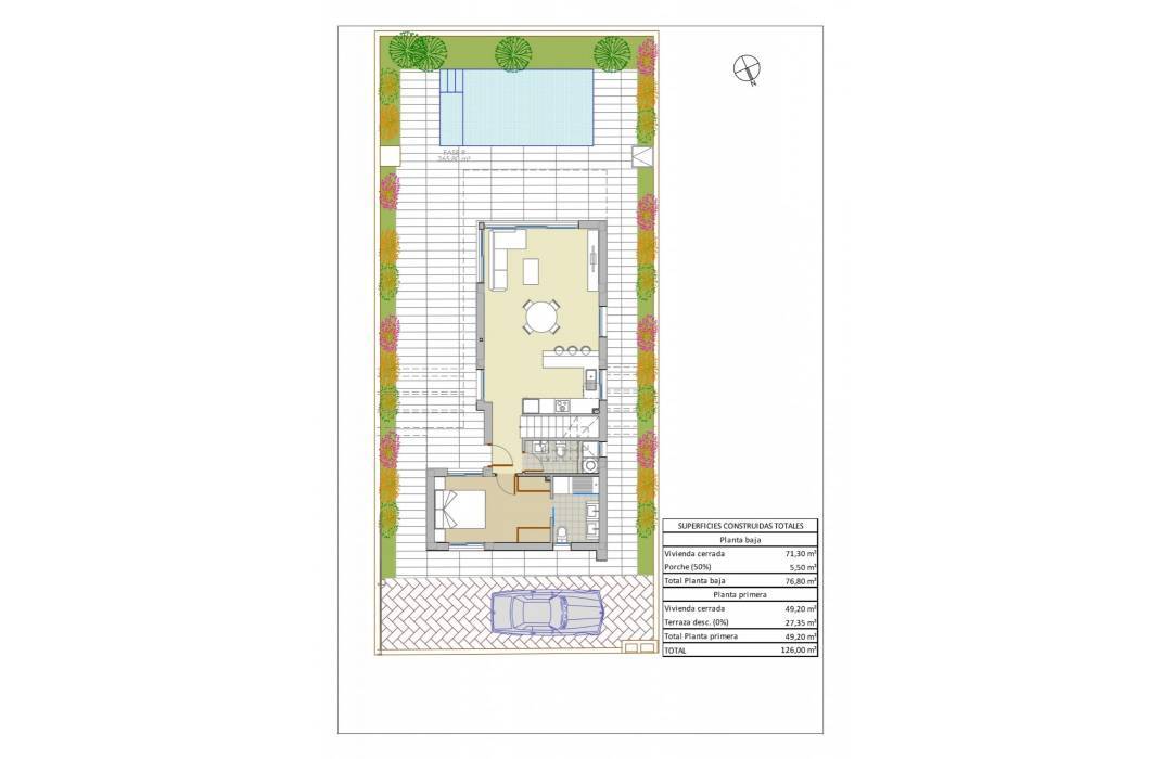 Nueva construccin  - Villa - Pilar de la Horadada - Lo Romero Golf