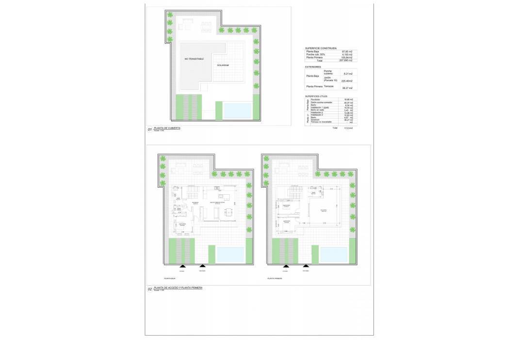 Nueva construccin  - Villa - Pilar de la Horadada - Pinar de Campoverde