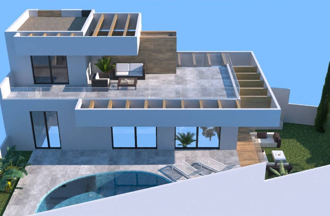 Nueva construccin  - Villa - Rojales - JUNTO CAMPO DE GOLF LA MARQUESA