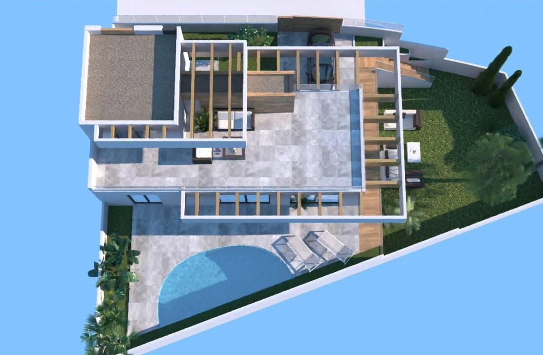 Nueva construccin  - Villa - Rojales - JUNTO CAMPO DE GOLF LA MARQUESA