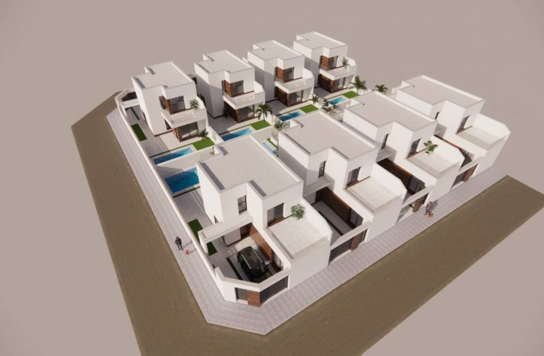 Nueva construccin  - Villa - San Fulgencio - Pueblo