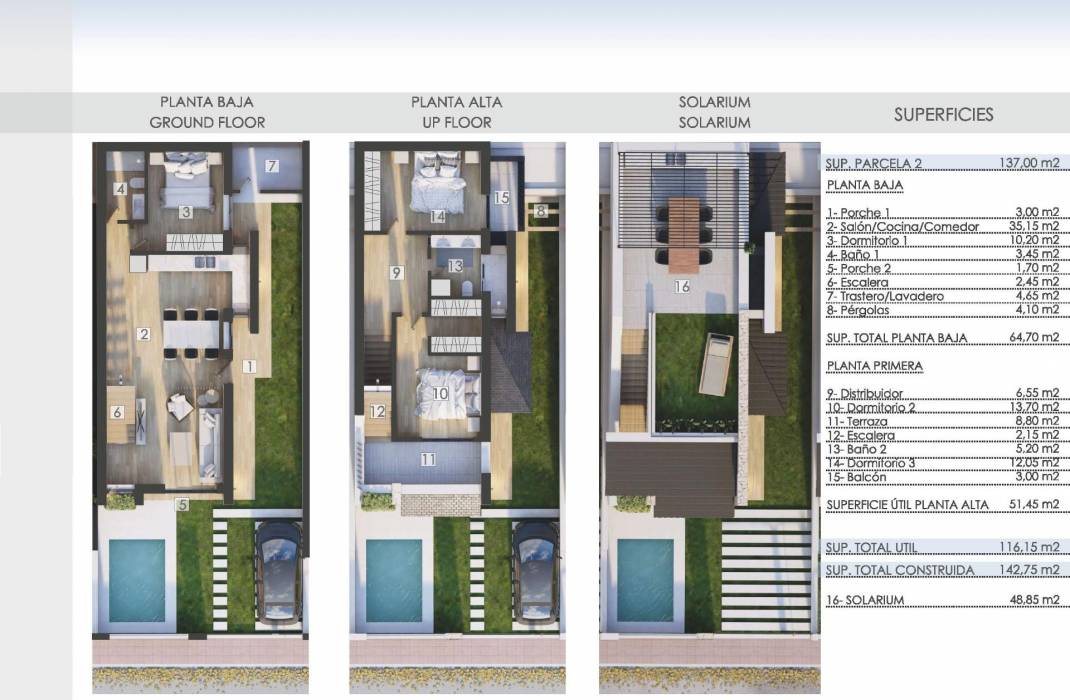 Nueva construccin  - Villa - San Pedro del Pinatar - Pueblo