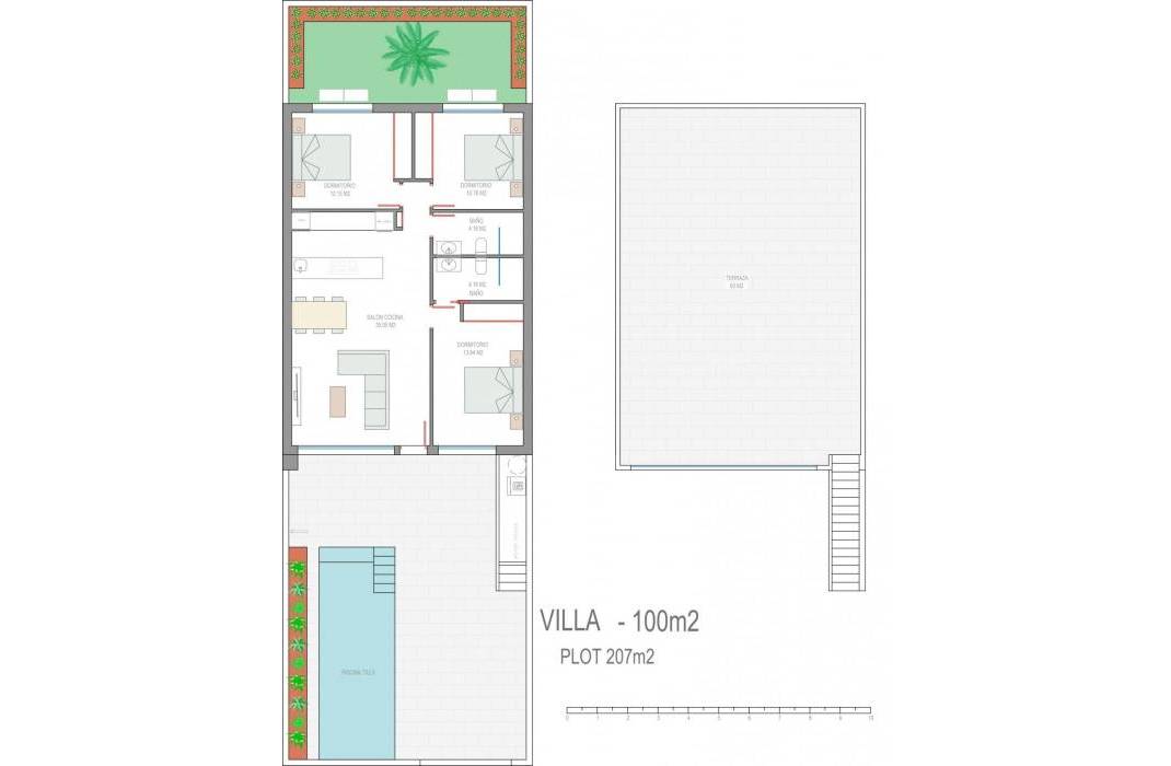 Nueva construccin  - Villa - Santiago de la Ribera - Dos mares