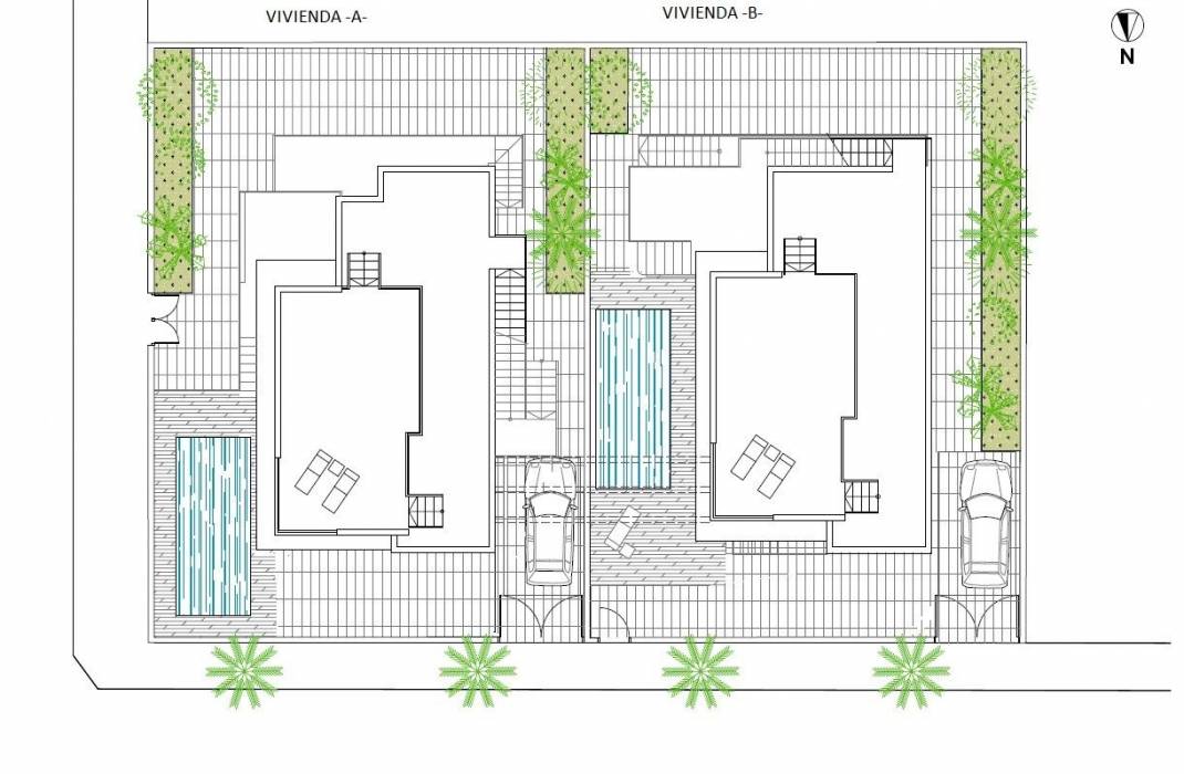 Nueva construccin  - Villa - Torrevieja - La Mata pueblo