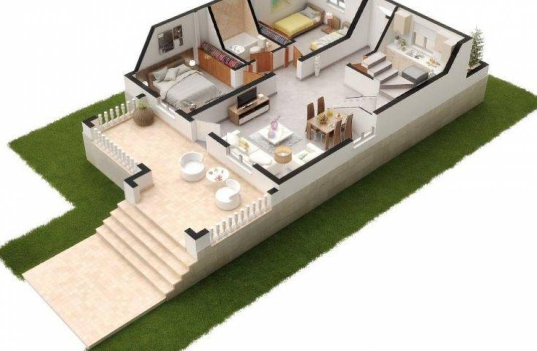 Nueva construcción  - Terraced house - Sucina - Balsicas